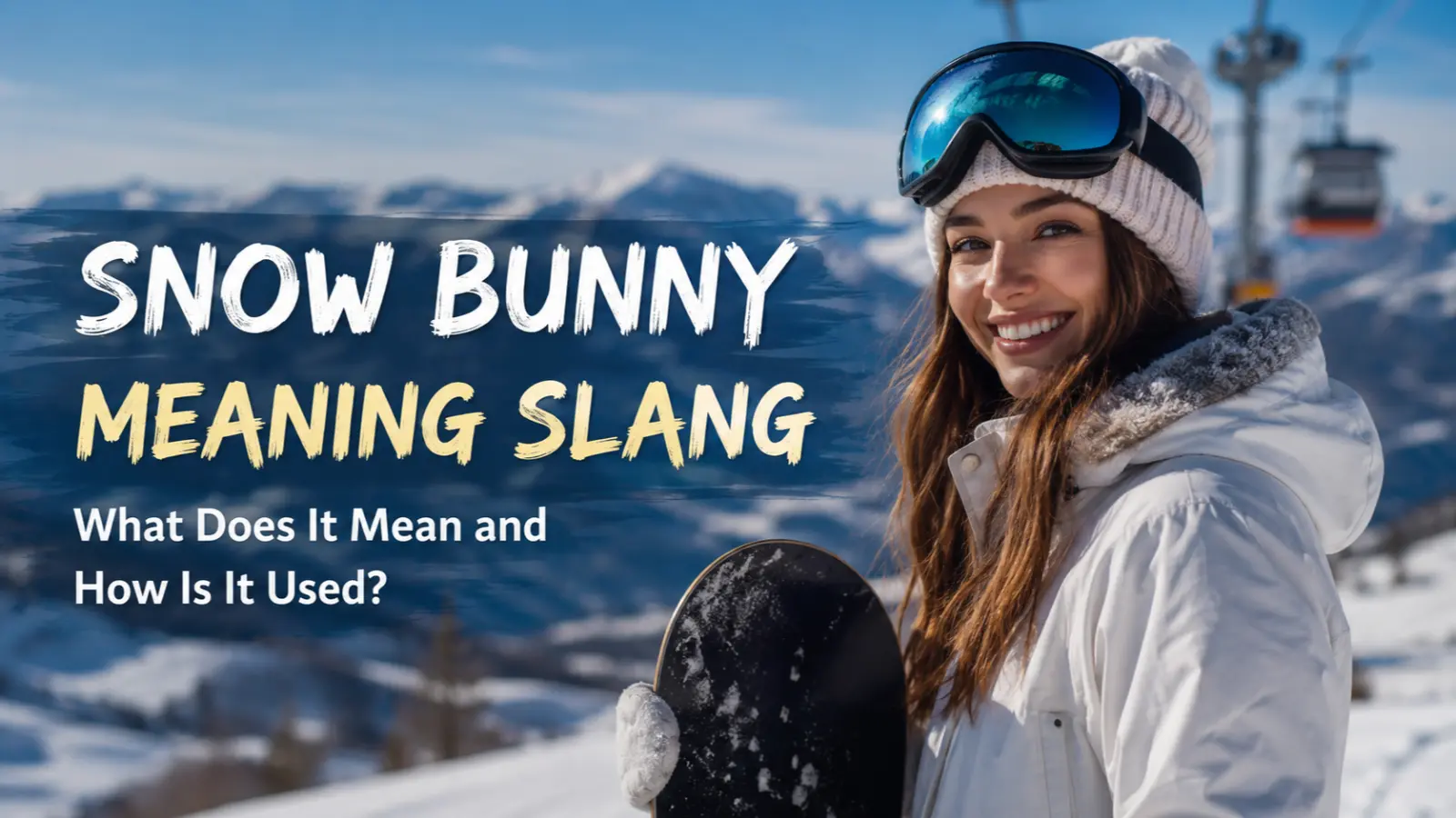 Snow Bunny Meaning Slang