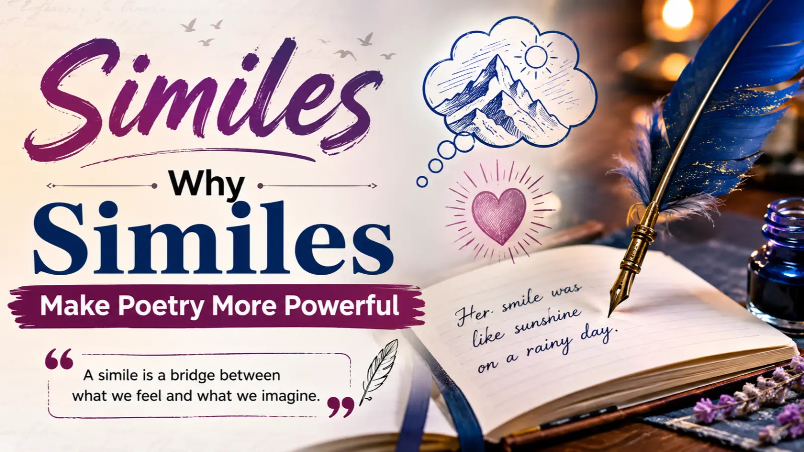 Why Similes Make Poetry More Powerful