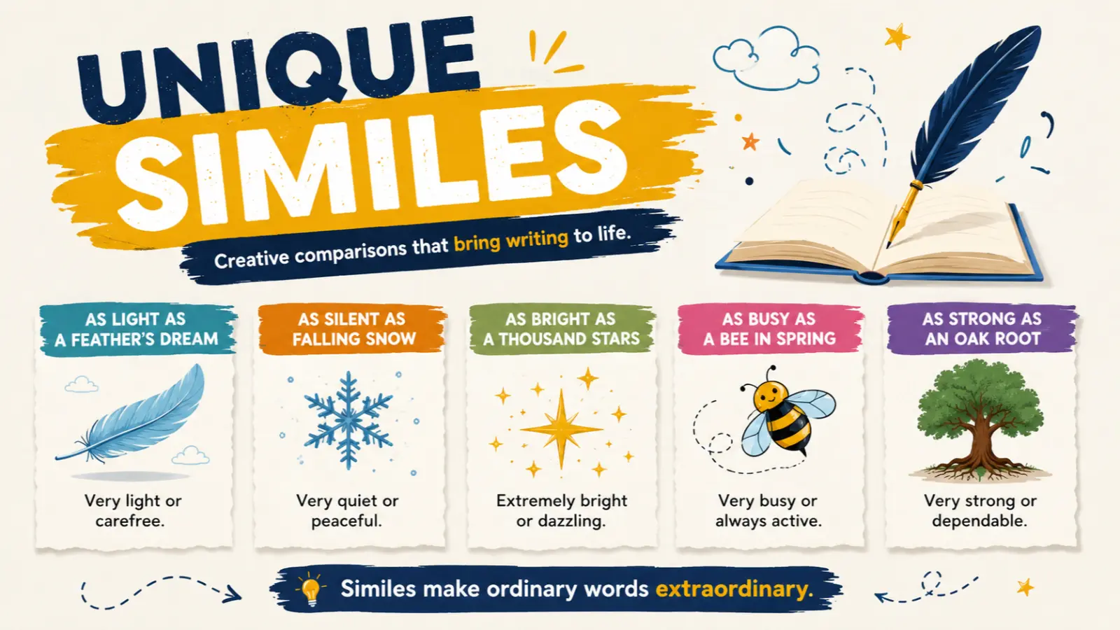 unique similes