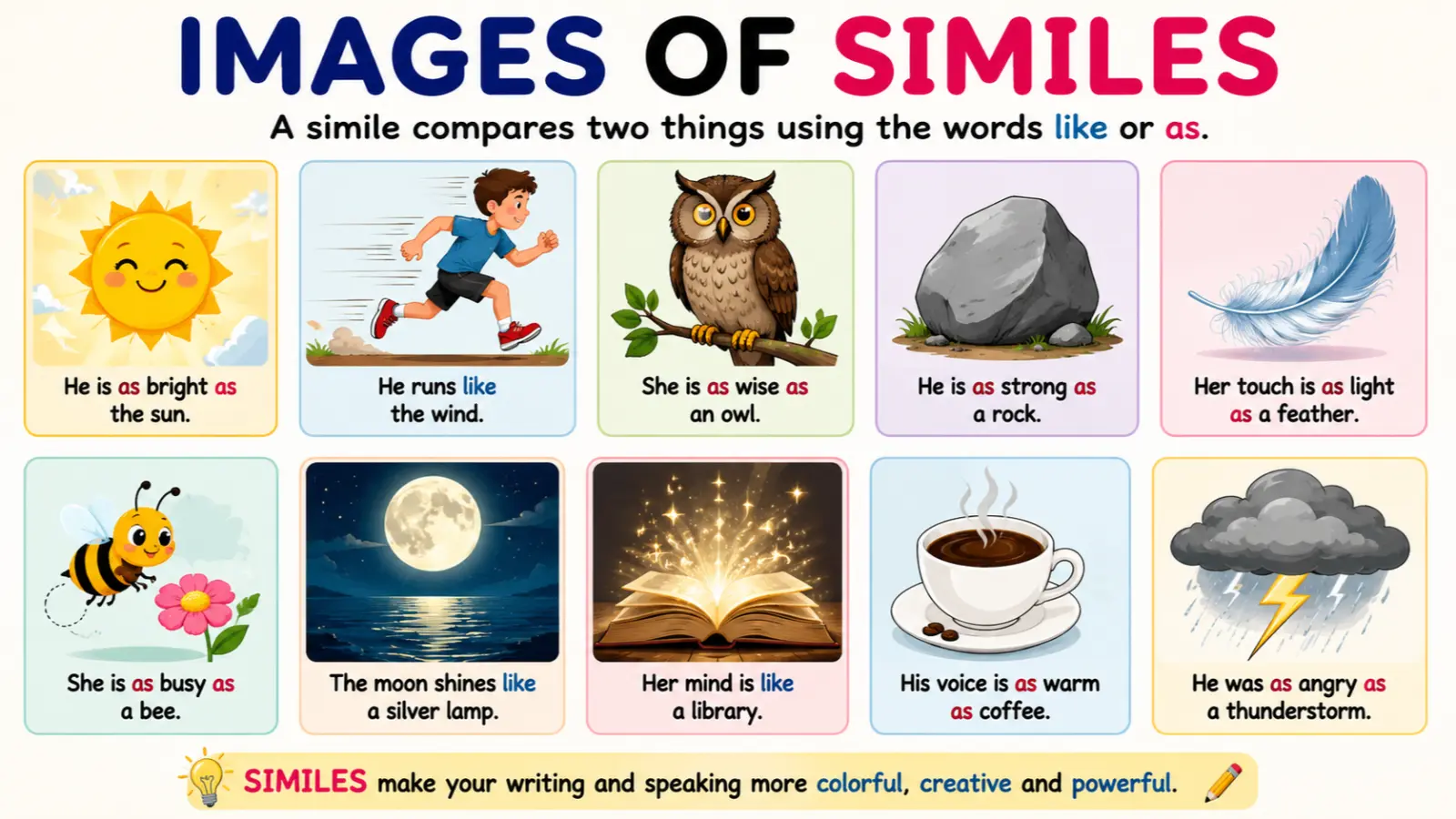 images of similes