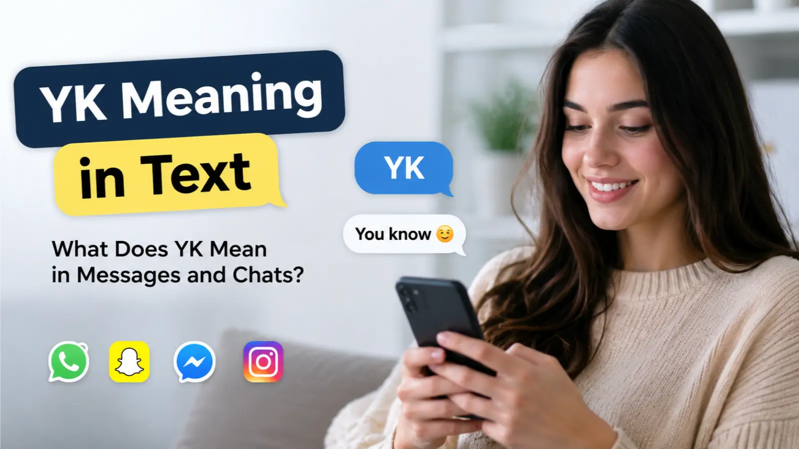 YK Meaning in Text