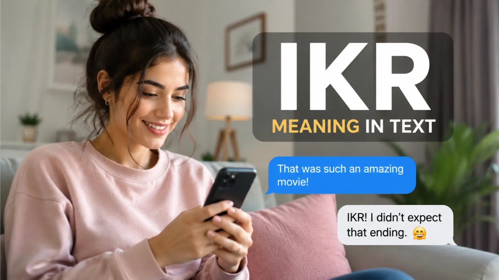 IKR Meaning in Text