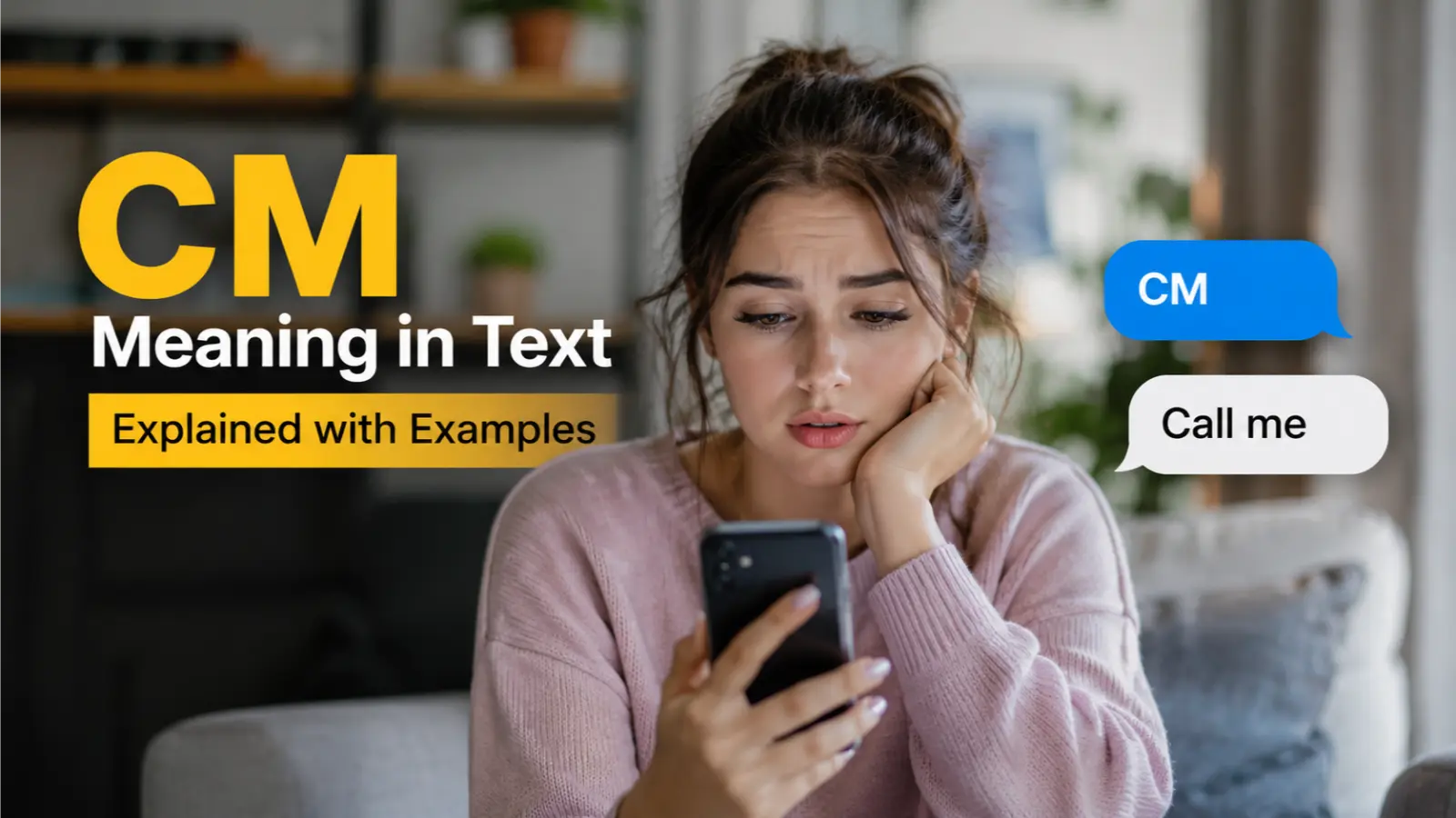 CM Meaning in Text