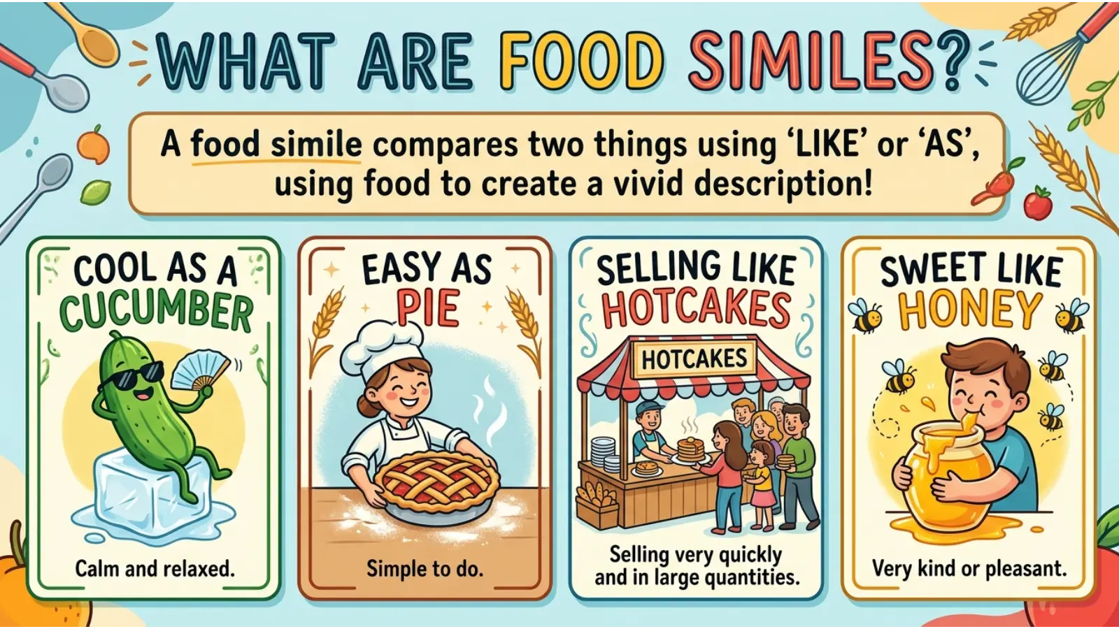 What Are Food Similes?