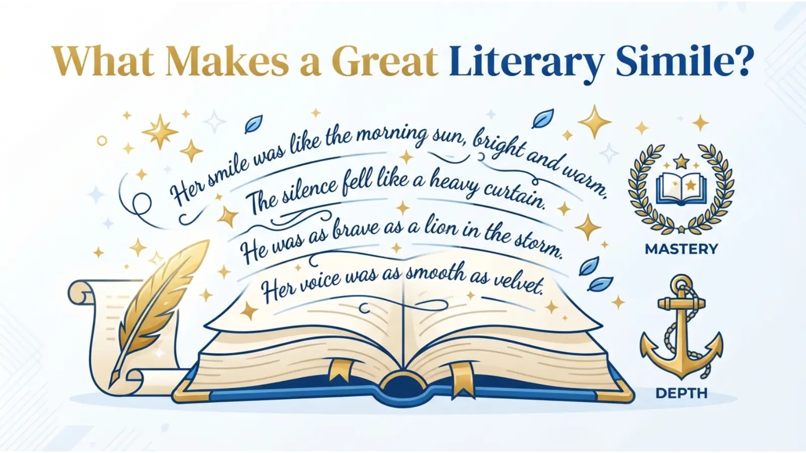 What Makes a Great Literary Simile?