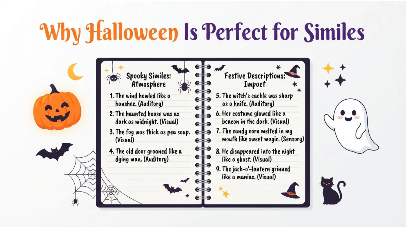 Why Halloween Is Perfect for Similes