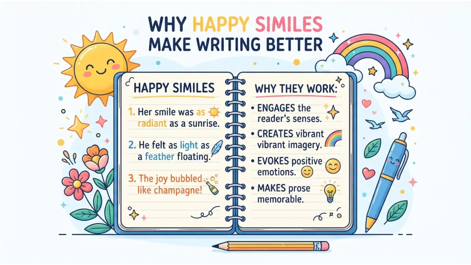 Why Happy Similes Make Writing Better