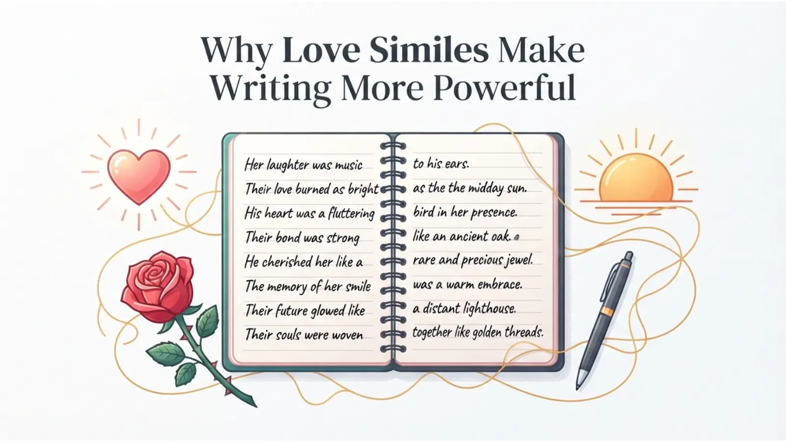 Why Love Similes Make Writing More Powerful