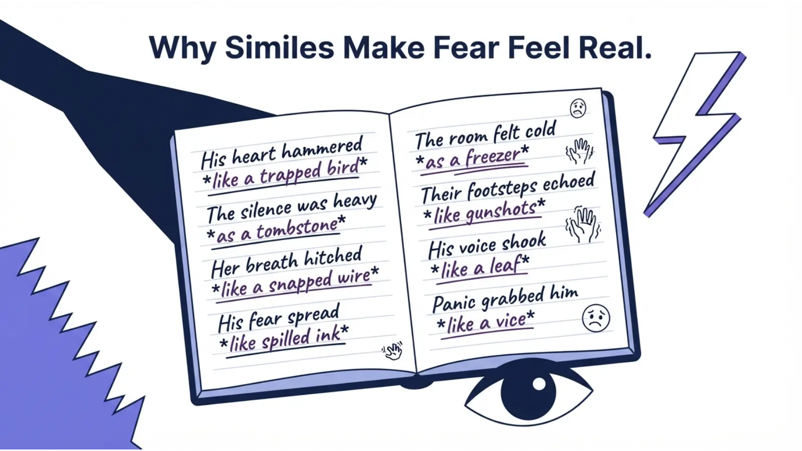 Why Similes Make Fear Feel Real