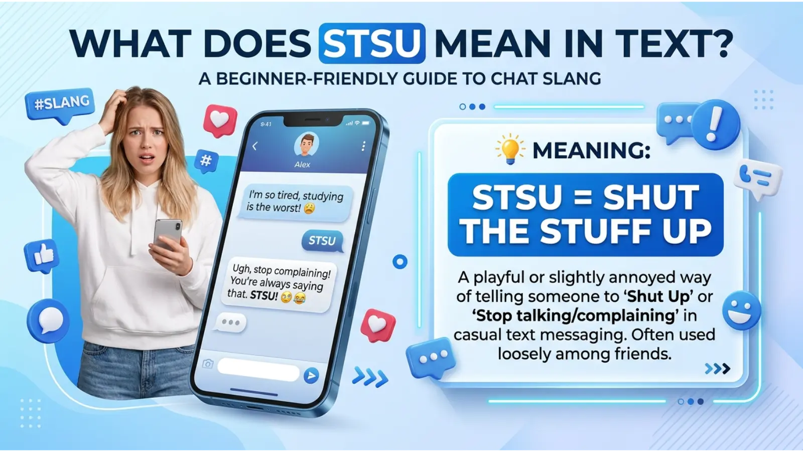 STSU Meaning in Text