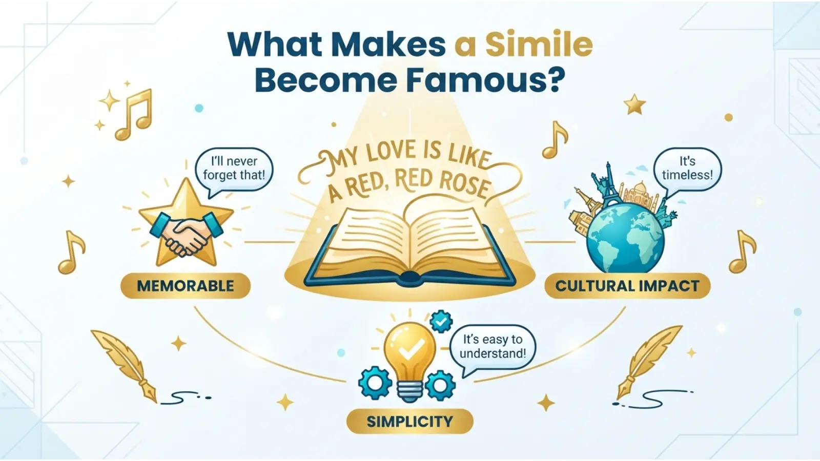 What Makes a Simile Become Famous?