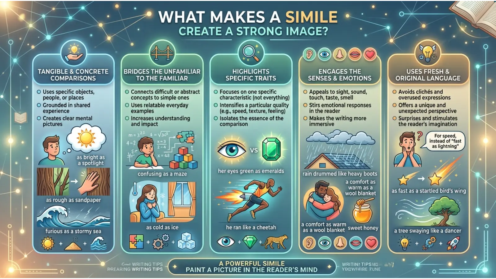 What Makes a Simile Create a Strong Image?