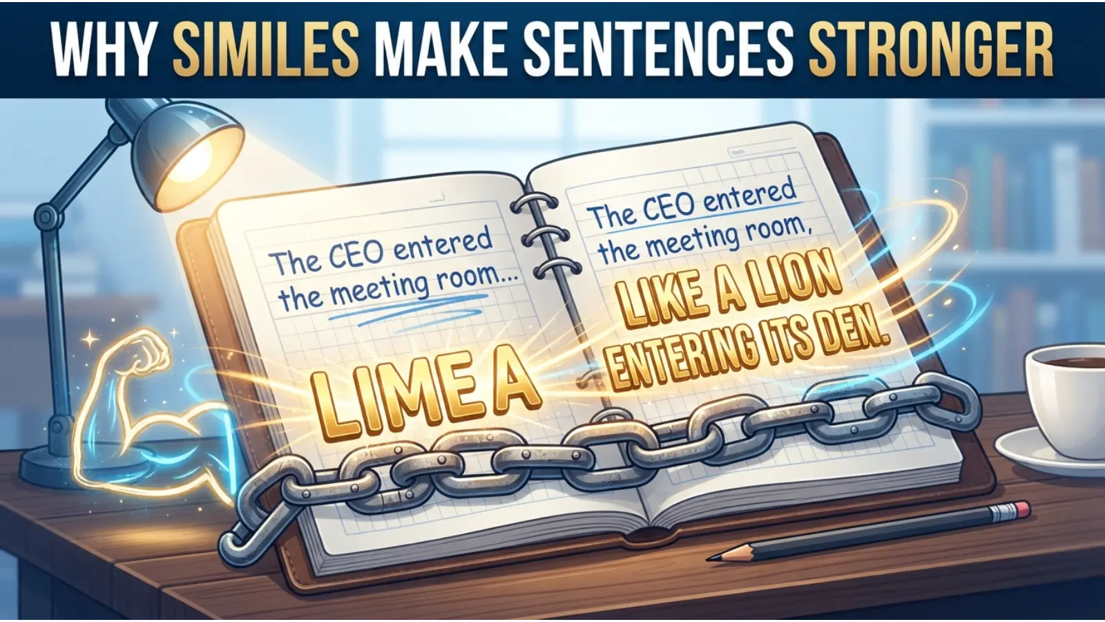Why Similes Make Sentences Stronger