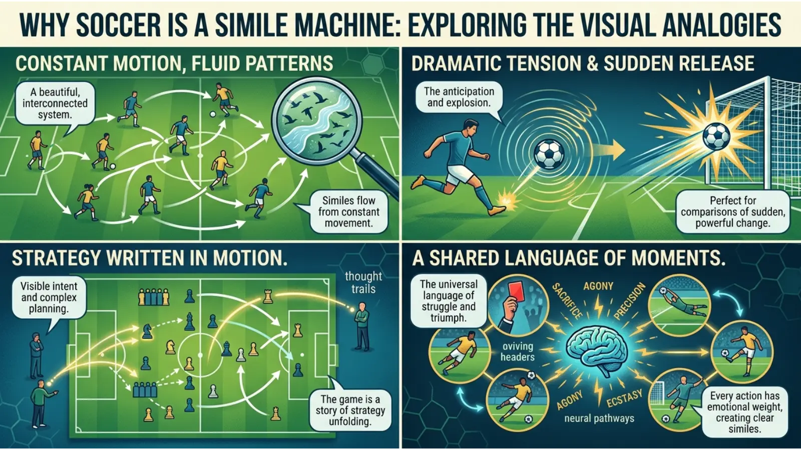 Why Soccer Creates Great Similes