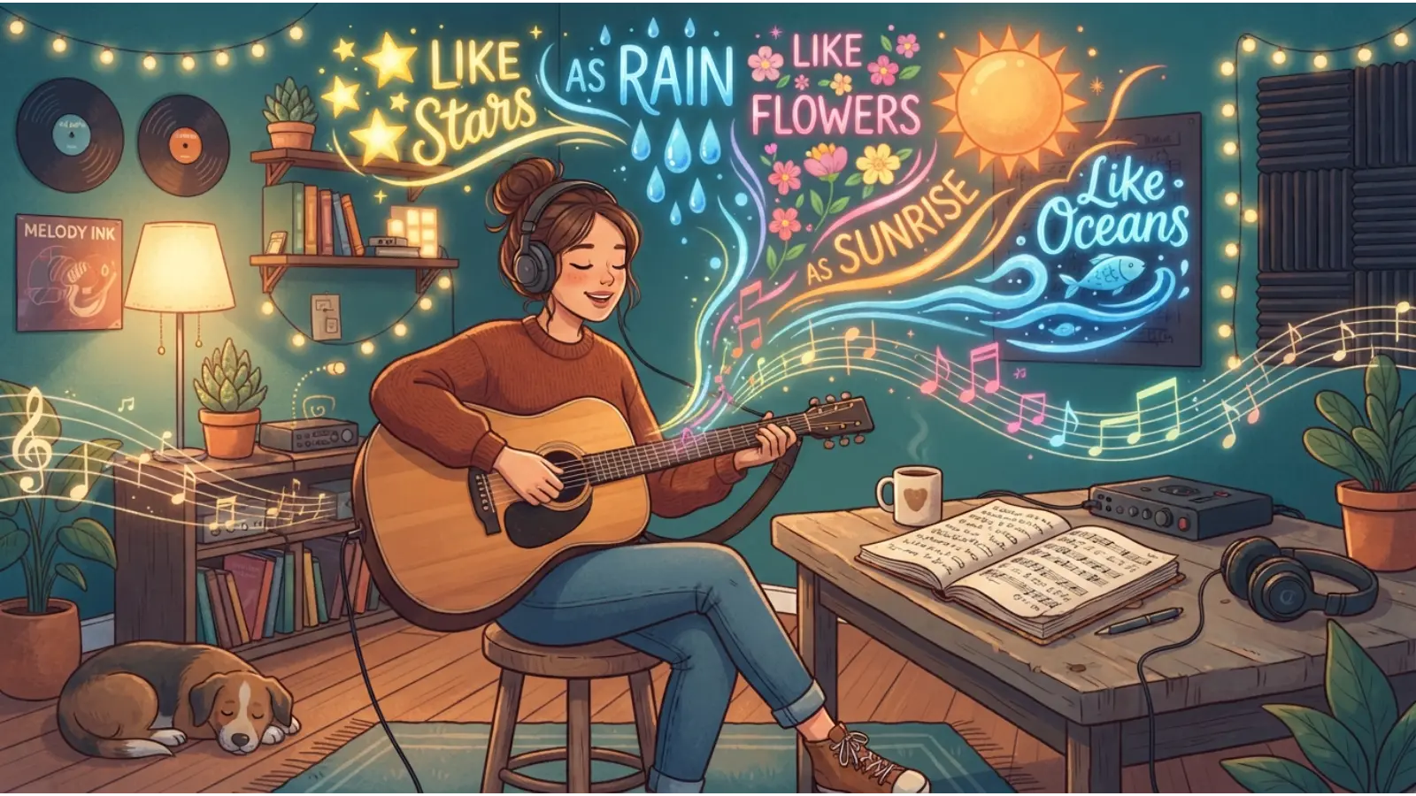 Similes in Songs
