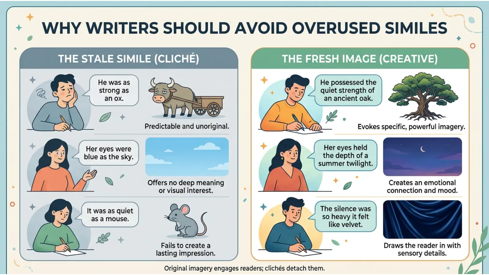 Why Writers Should Avoid Overused Similes