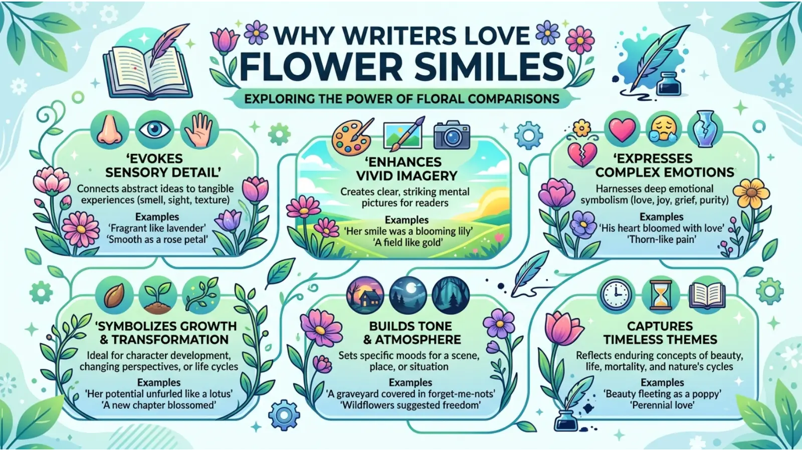 Why Writers Love Flower Similes