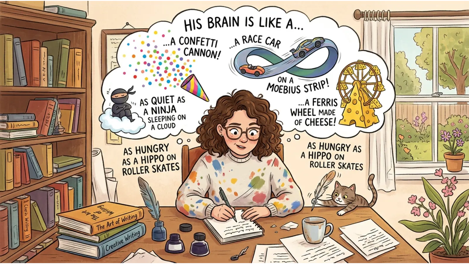 Why Writers Love Fun Similes