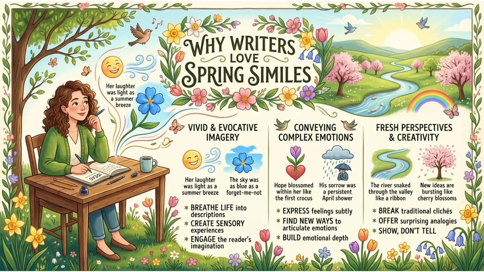 Why Writers Love Spring Similes