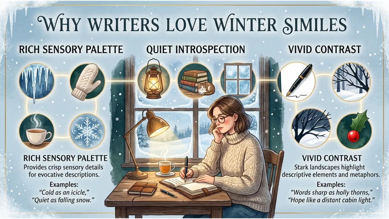 Why Writers Love Winter Similes