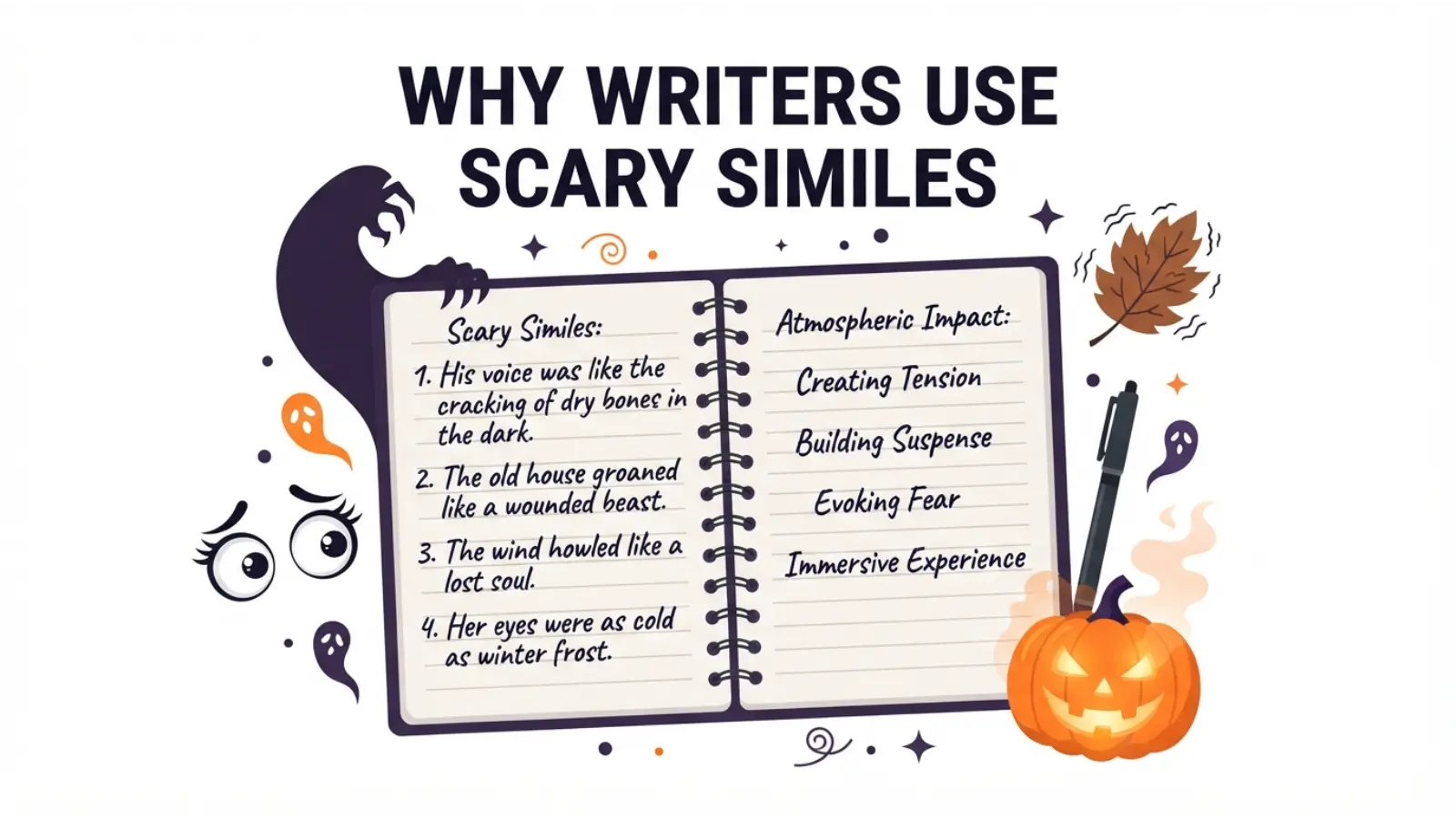 Why Writers Use Scary Similes
