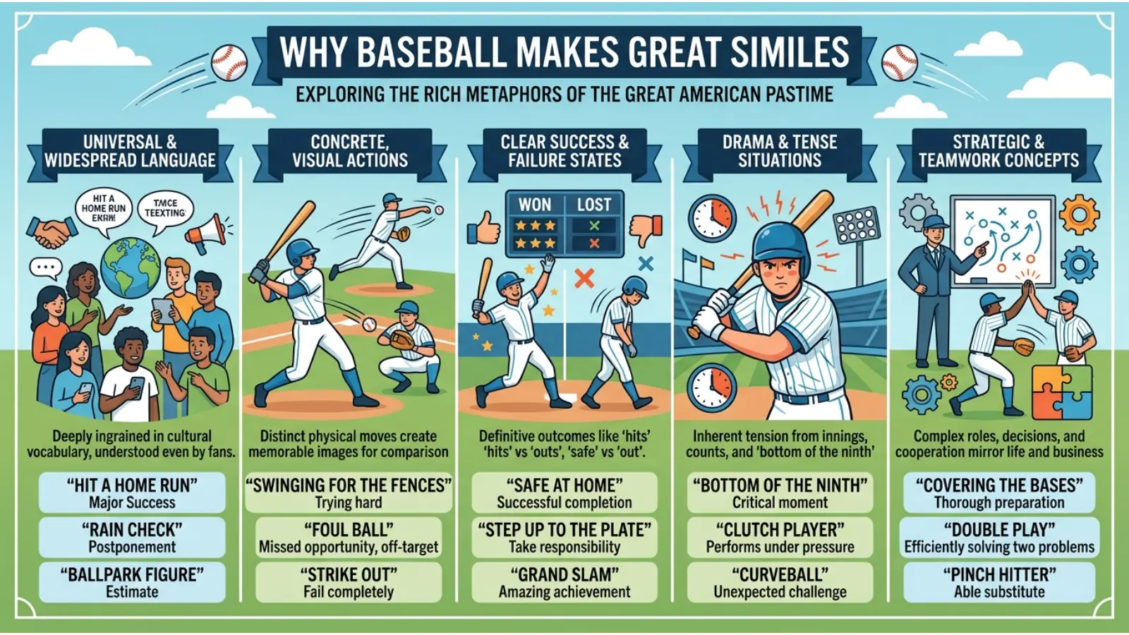Why Baseball Makes Great Similes