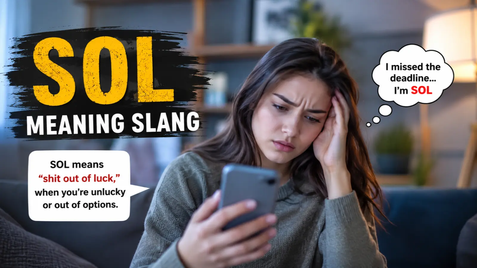 SOL Meaning Slang
