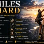 similes for hard