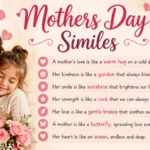 mothers day similes