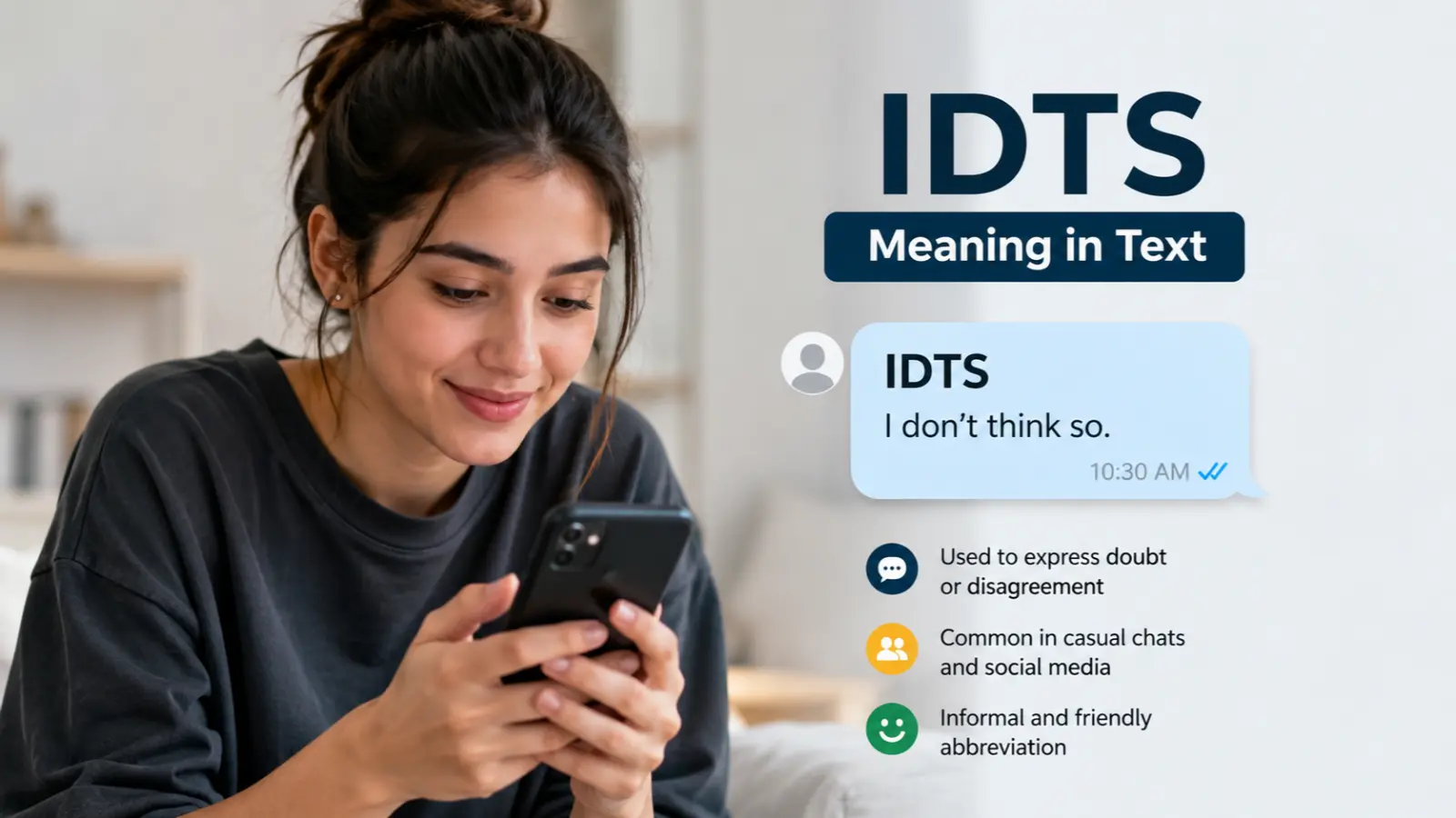 IDTS Meaning in Text