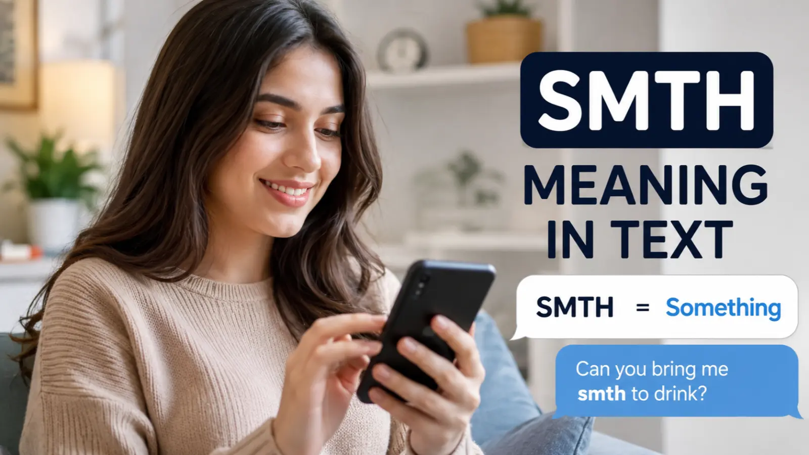 SMTH Meaning in Text