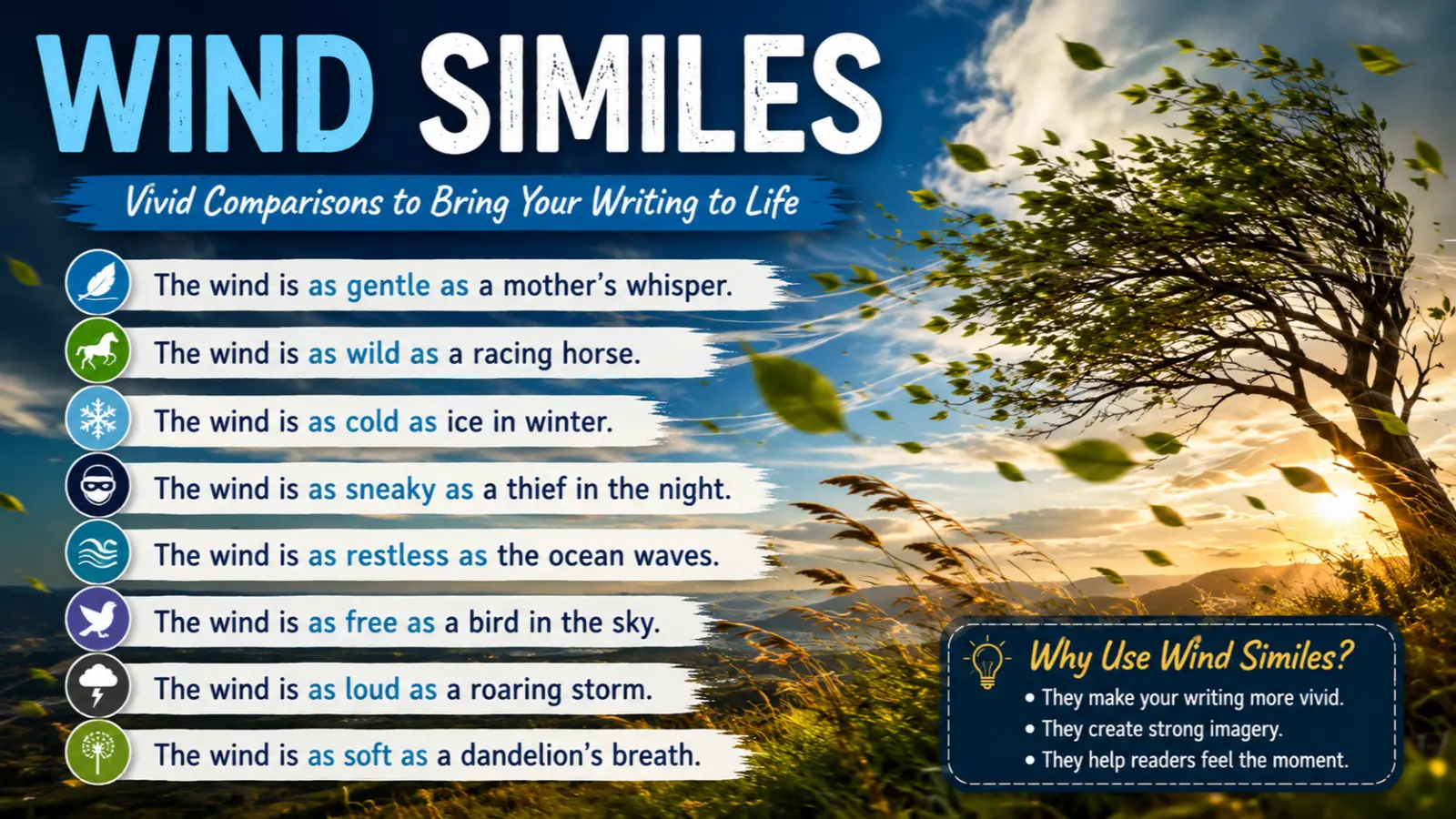 wind similes