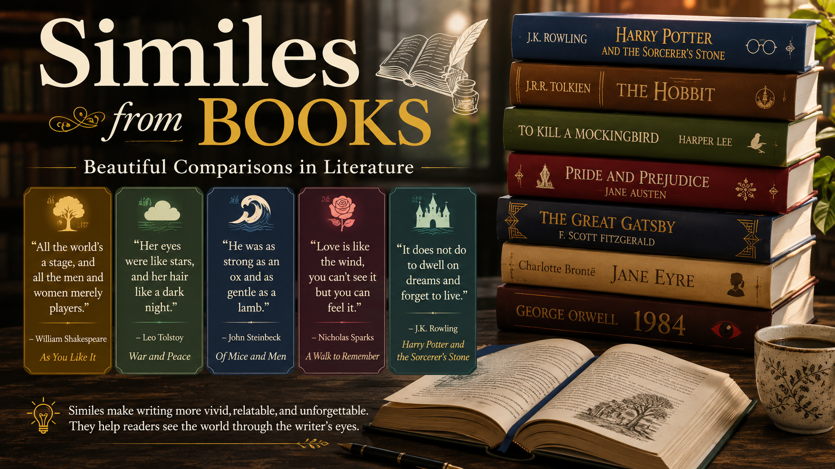 Similes from Books