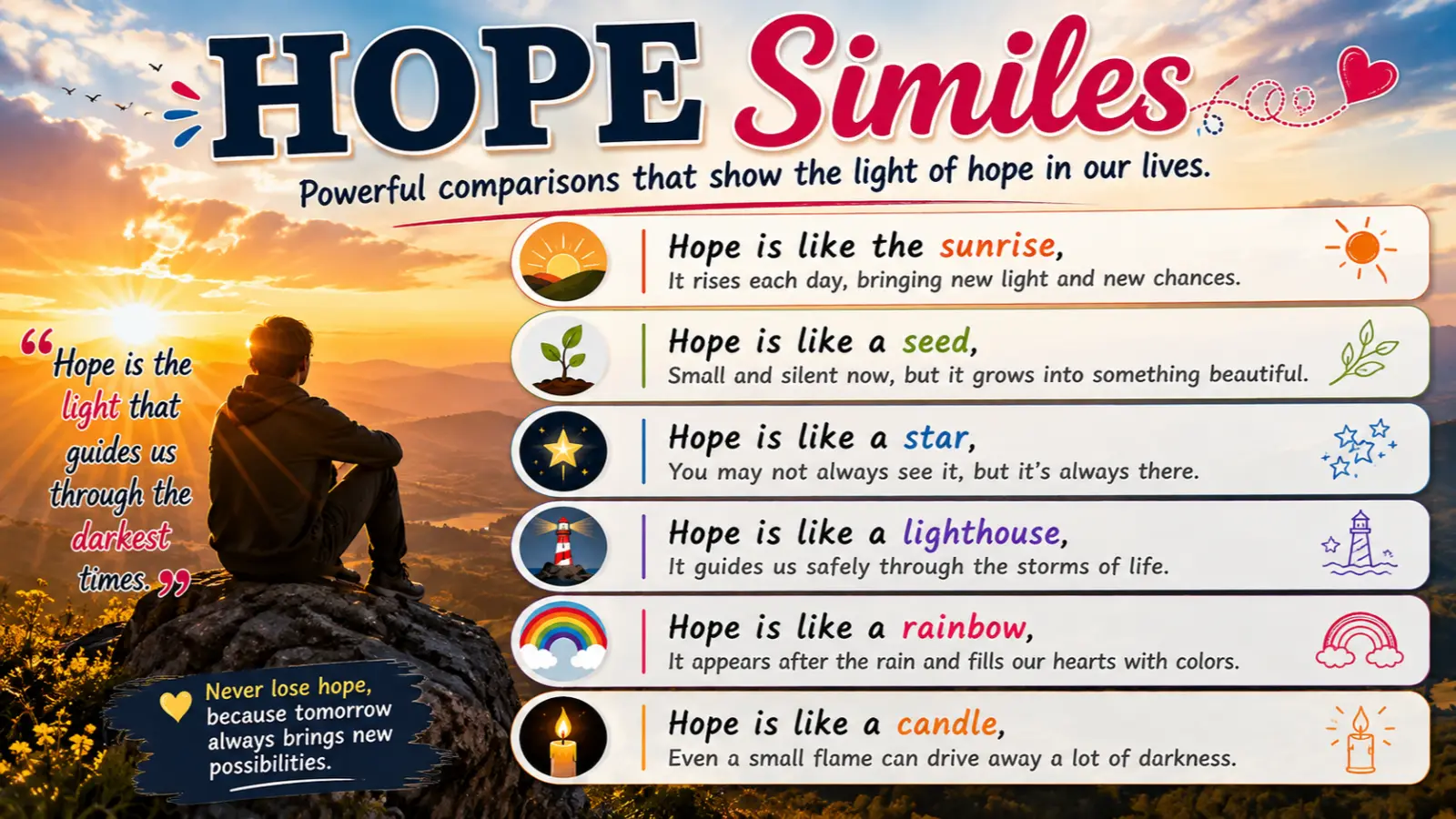 hope similes