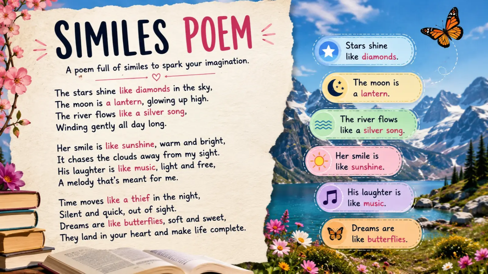 similes poem