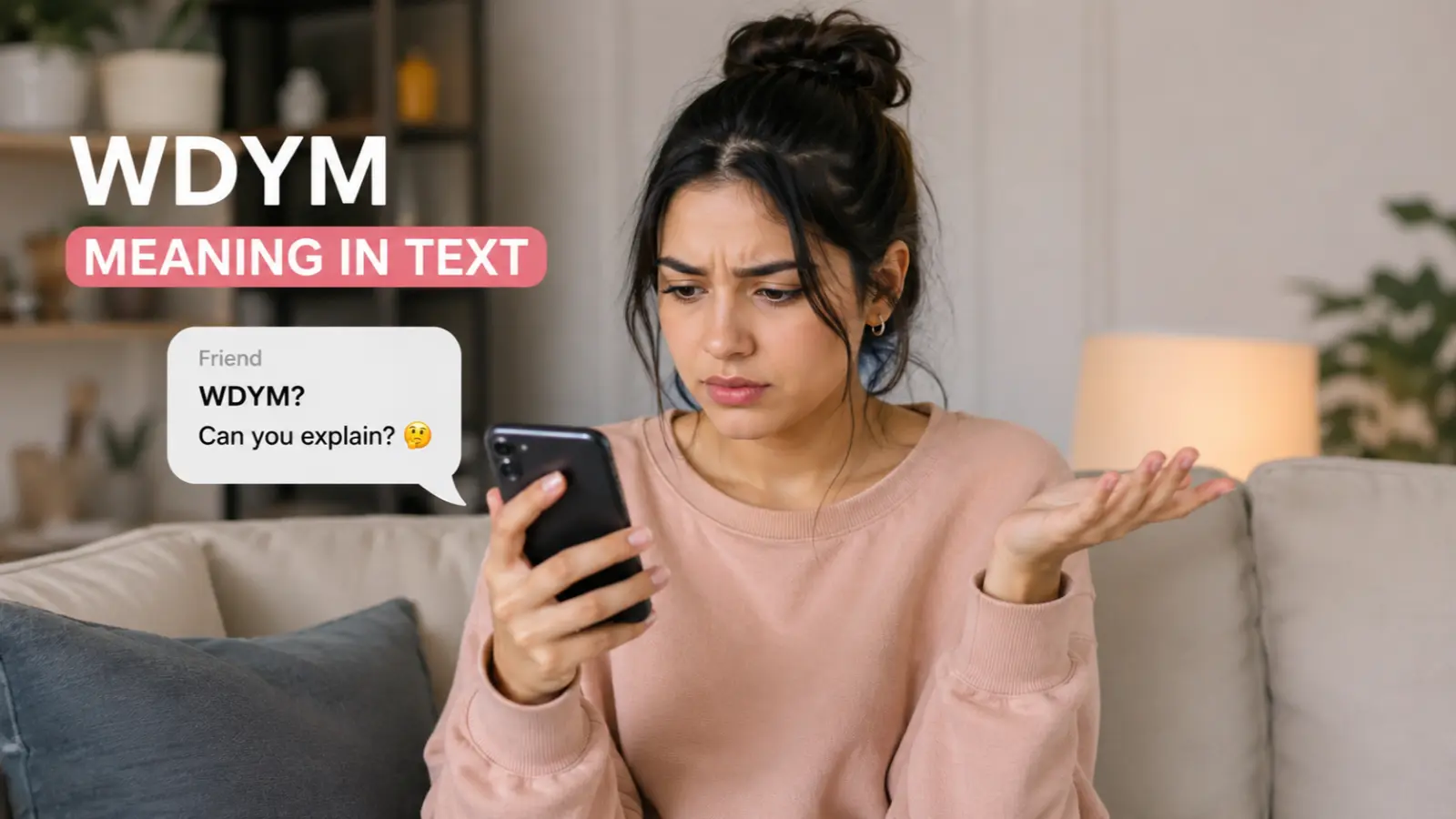 WDYM Meaning in Text