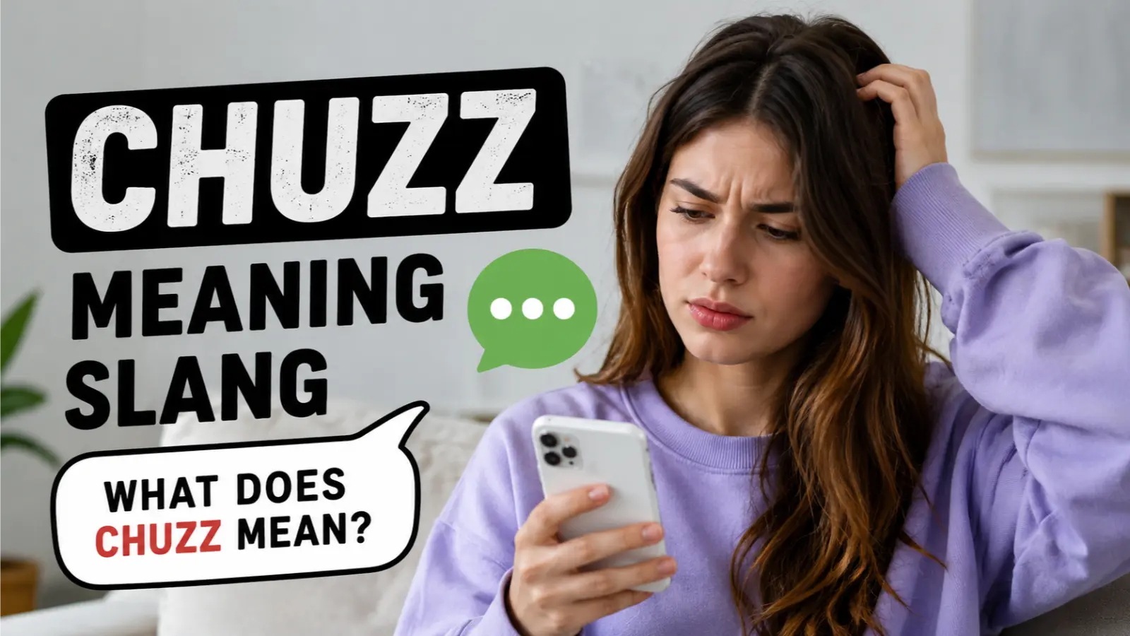 Chuzz Meaning Slang