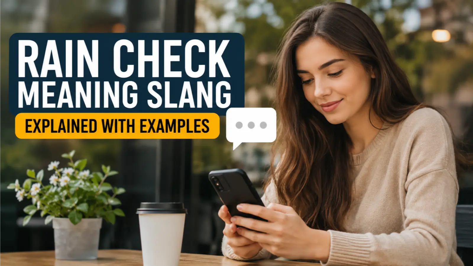 Rain Check Meaning Slang