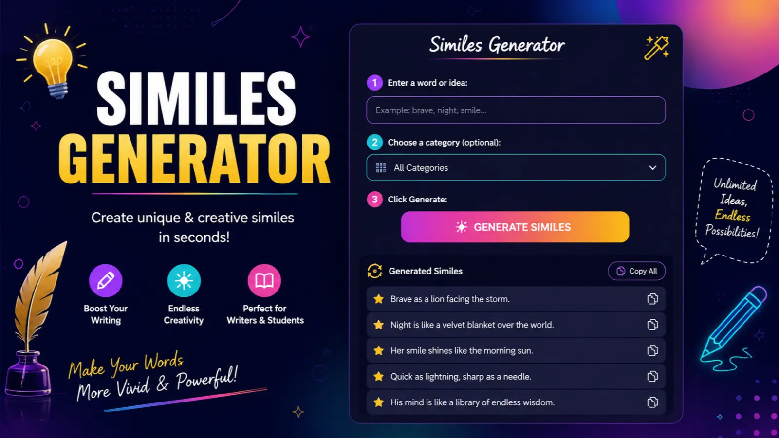 similes generator