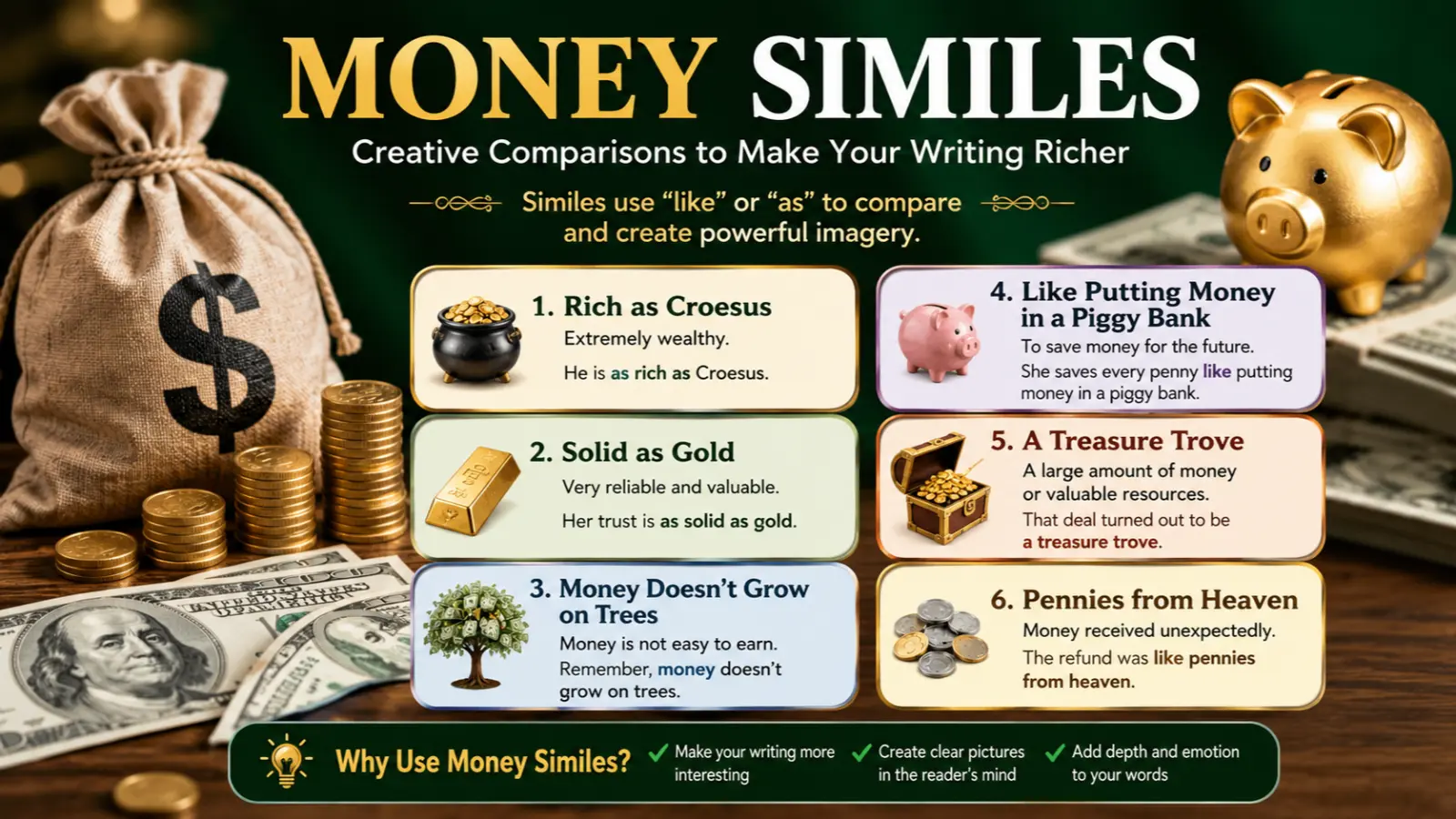 money similes