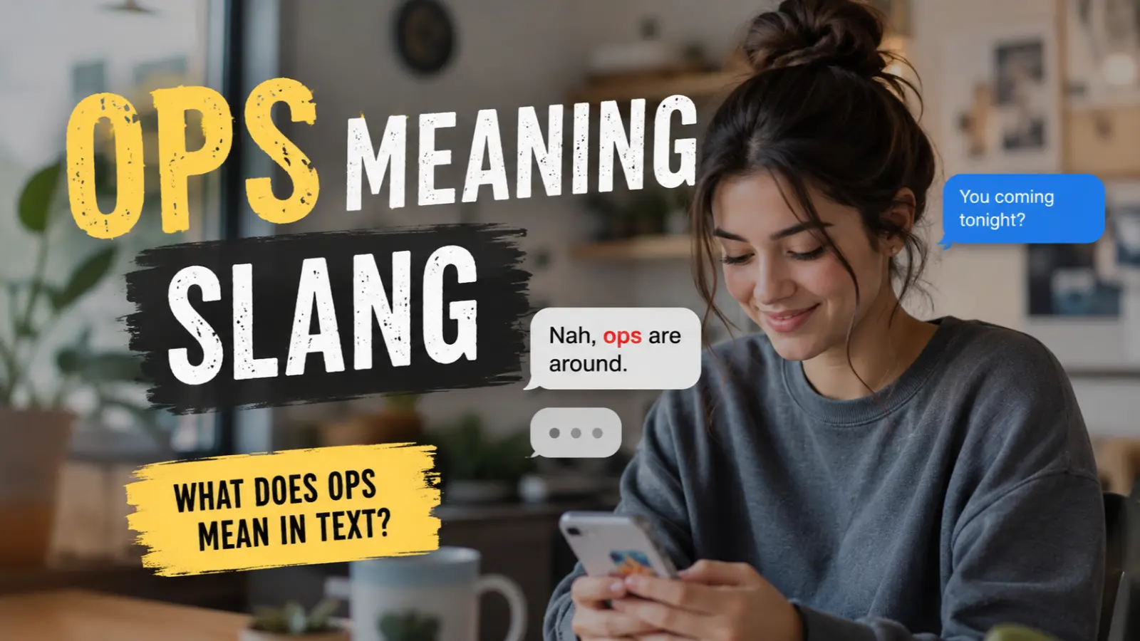 Ops Meaning Slang
