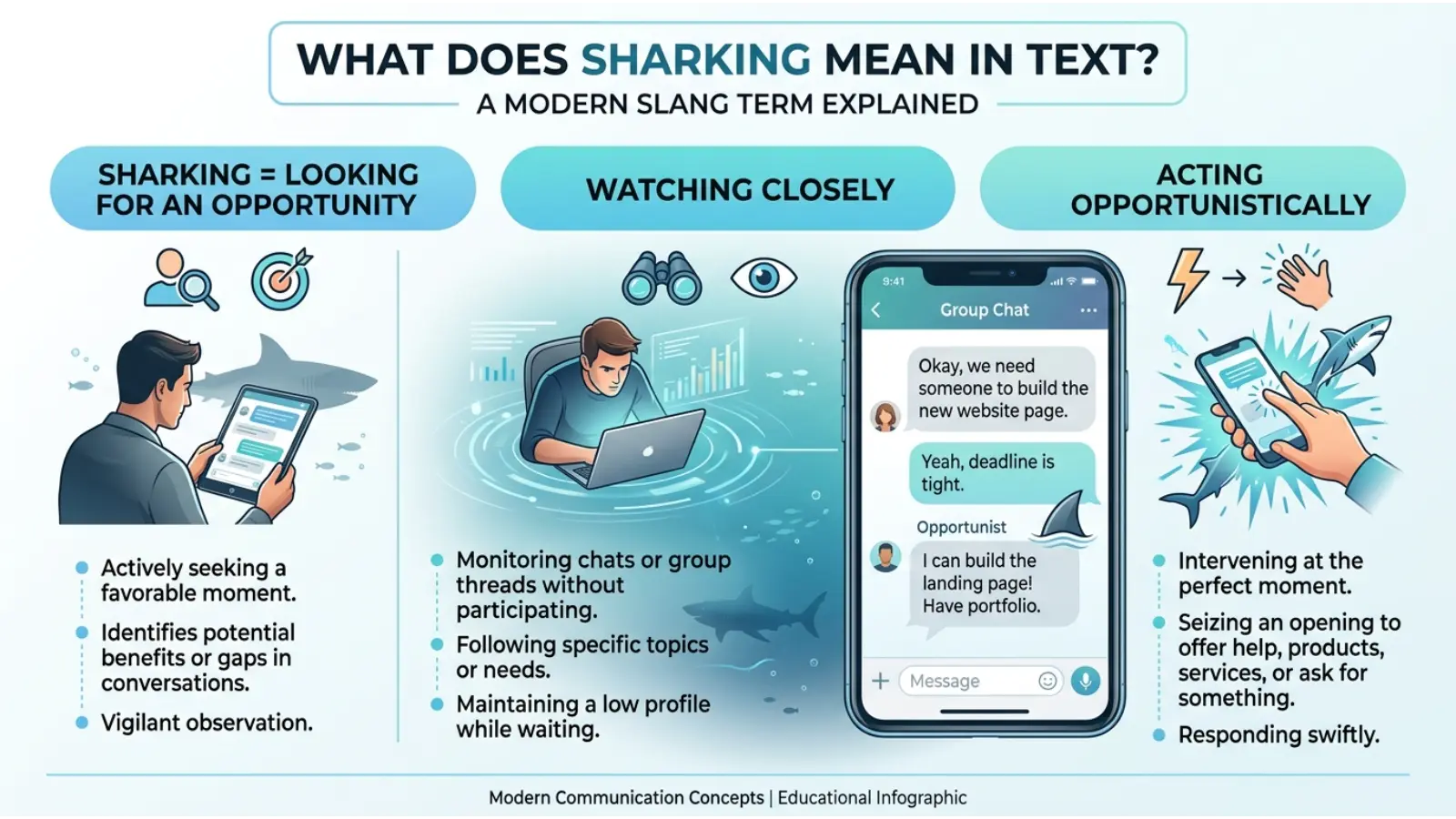 Sharking Meaning Slang