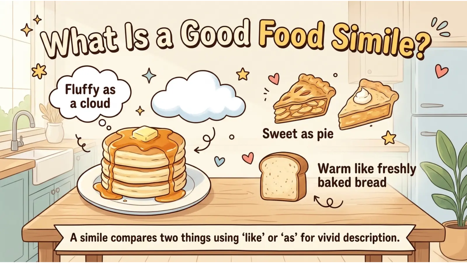 What Is a Good Food Simile?