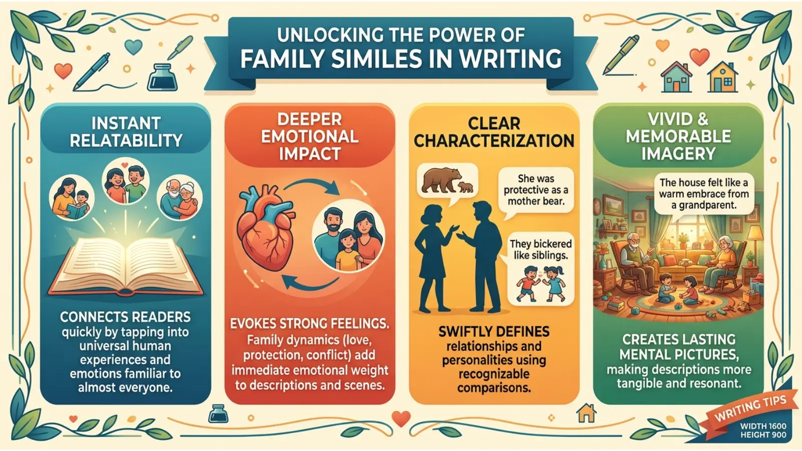 Why Family Similes Make Writing More Powerful