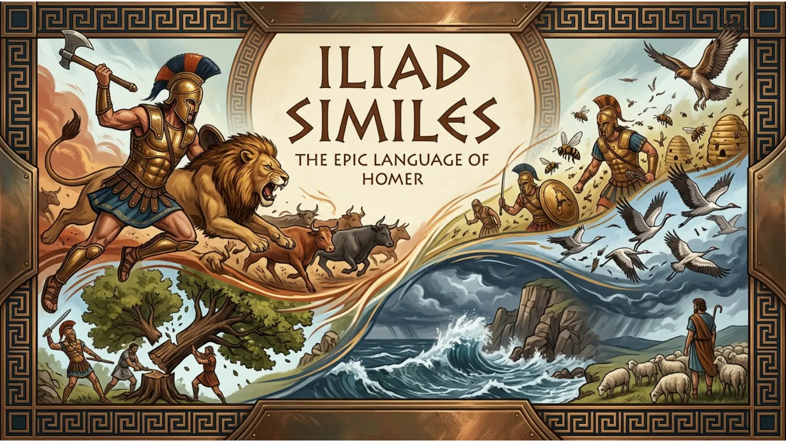 iliad similes