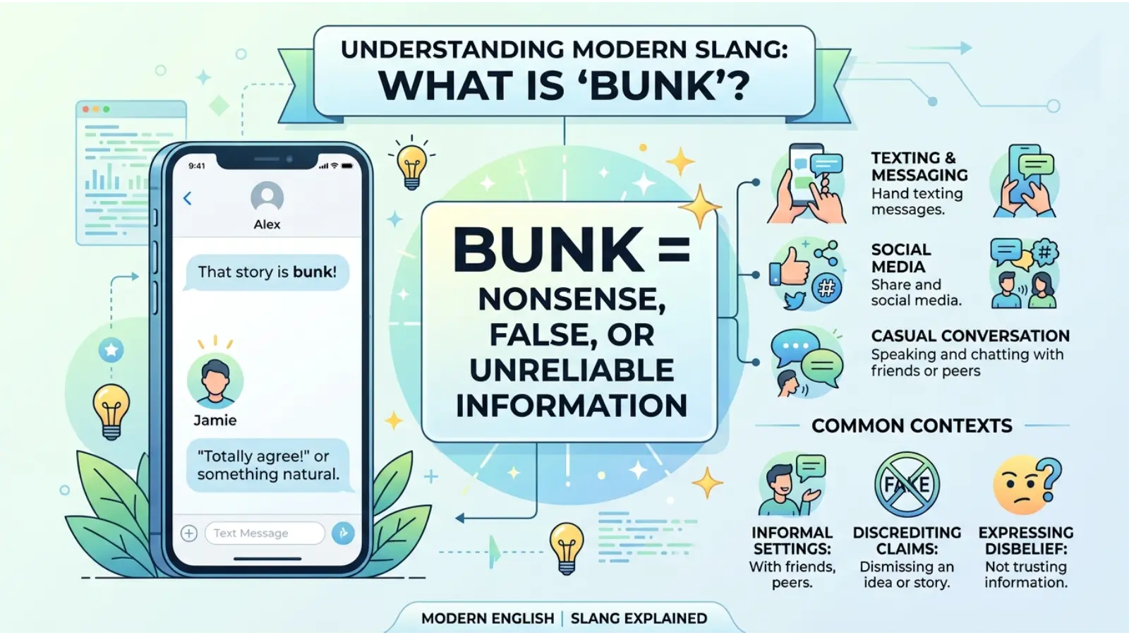 Bunk Meaning Slang
