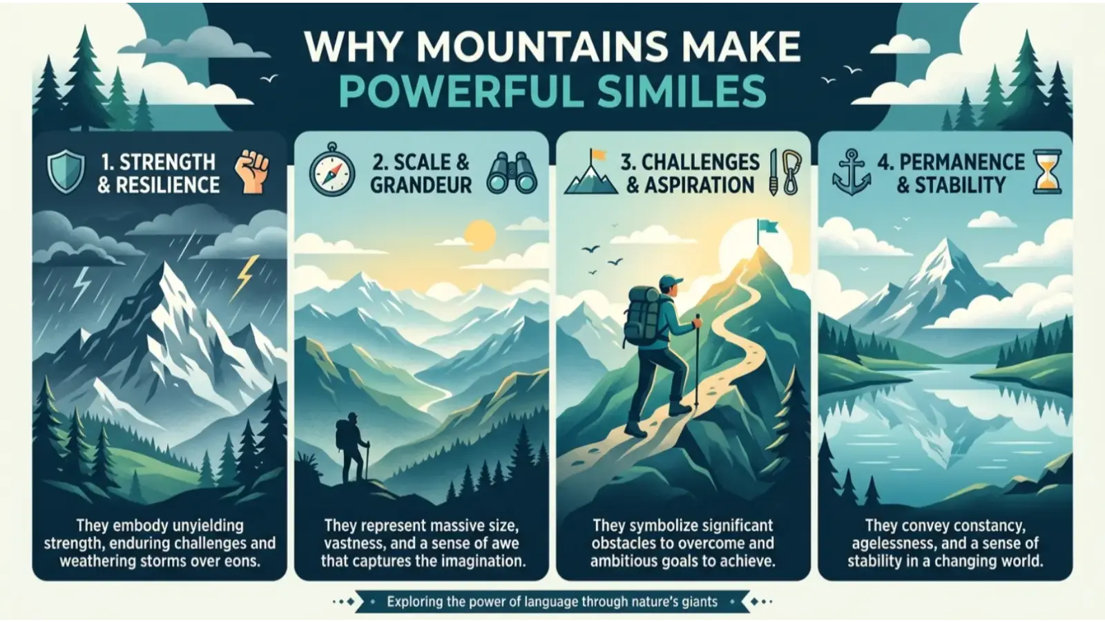 Why Mountains Make Powerful Similes