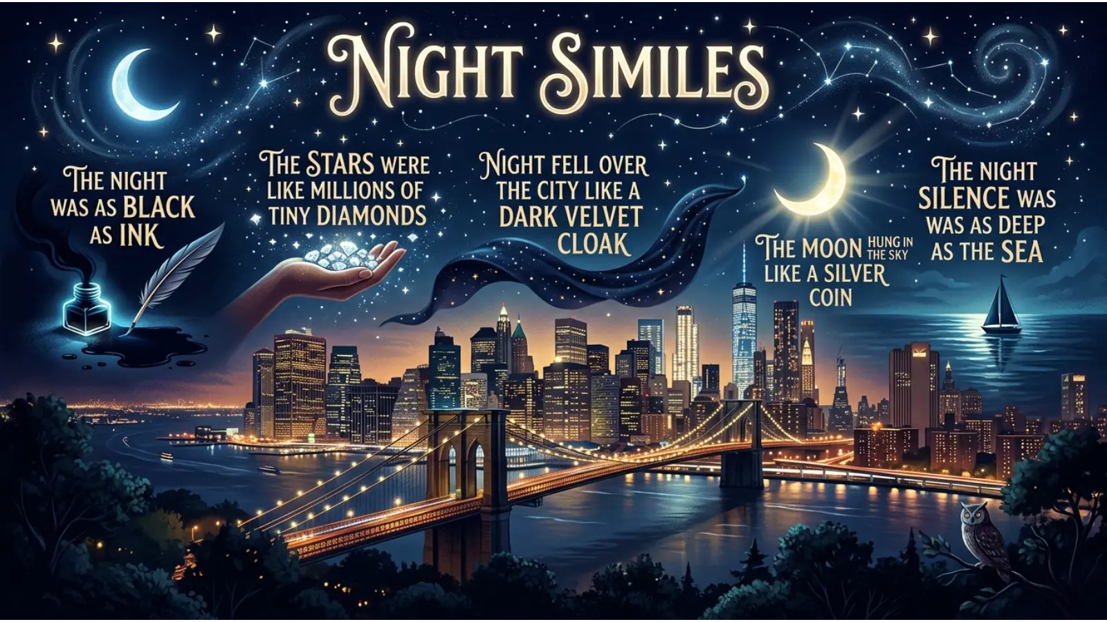night similes