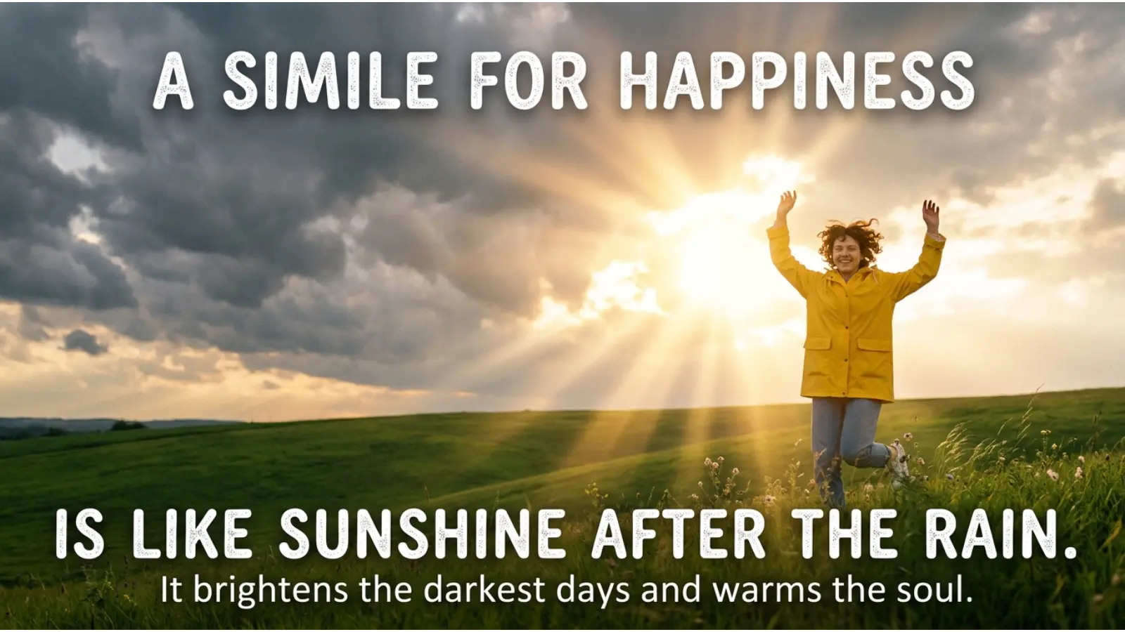 What Is a Simile for Happiness?