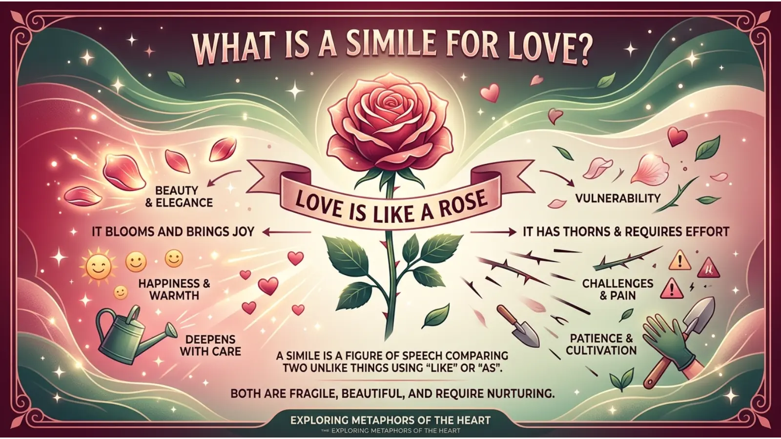 What Is a Simile for Love?